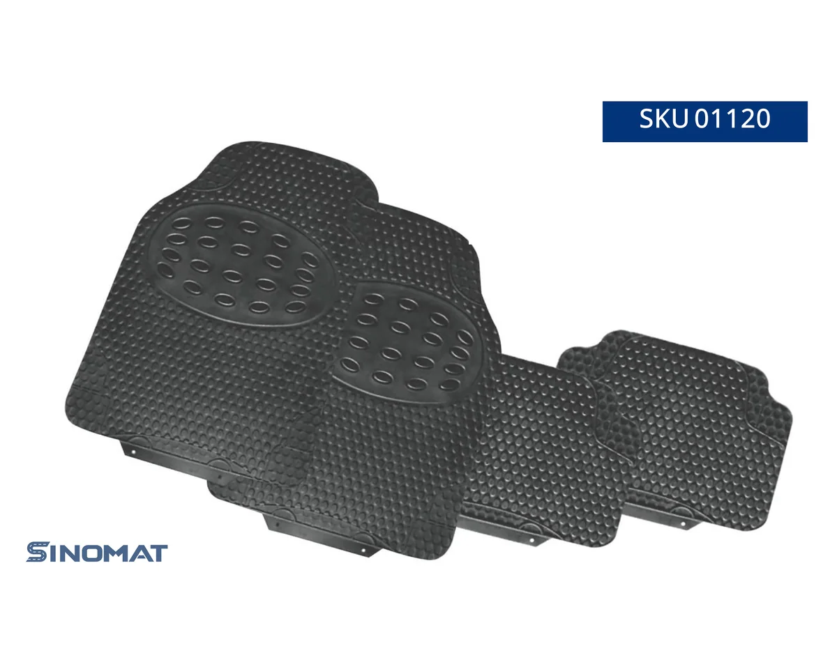 Rubber Car Floor Mat Set 01120