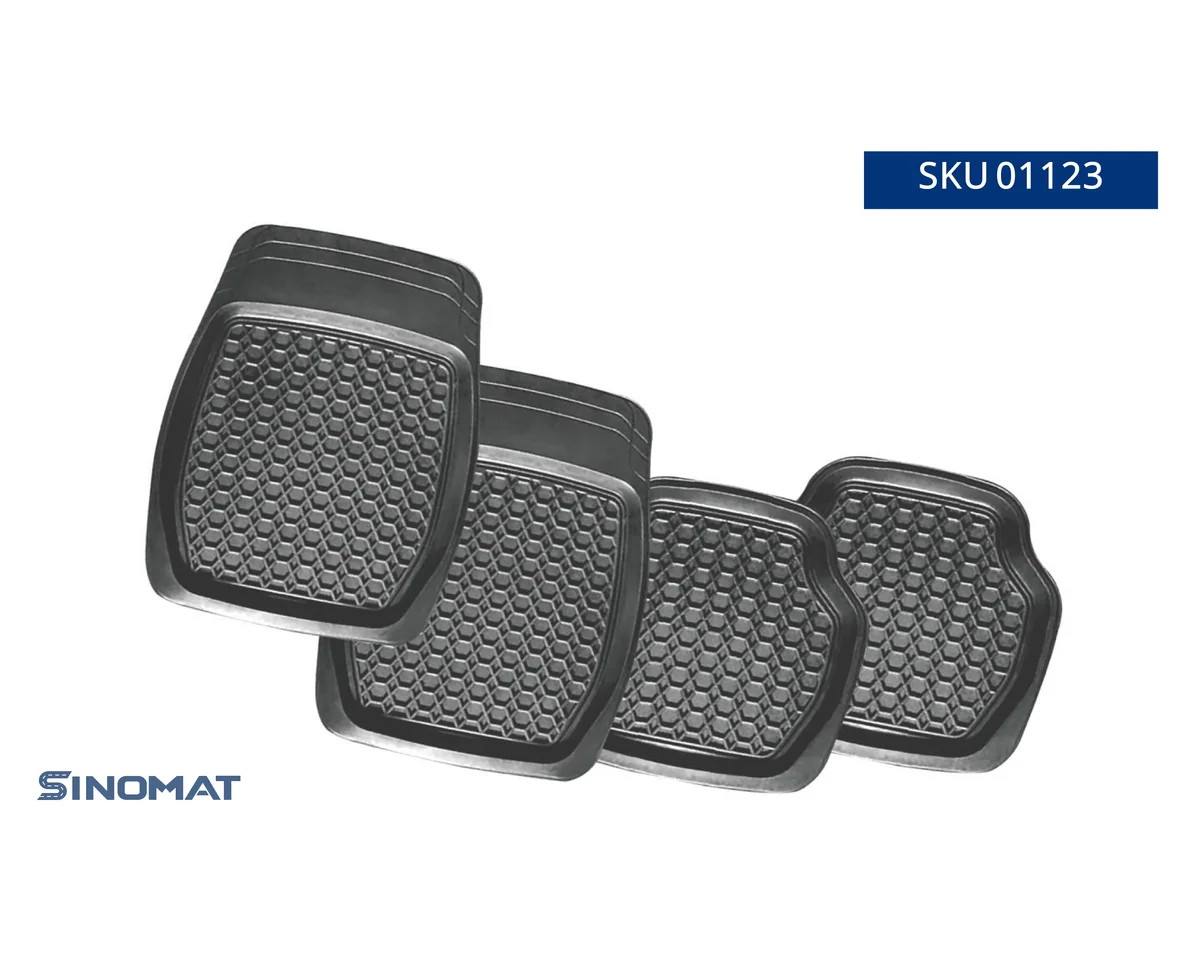 Rubber Car Floor Mat Set 01123