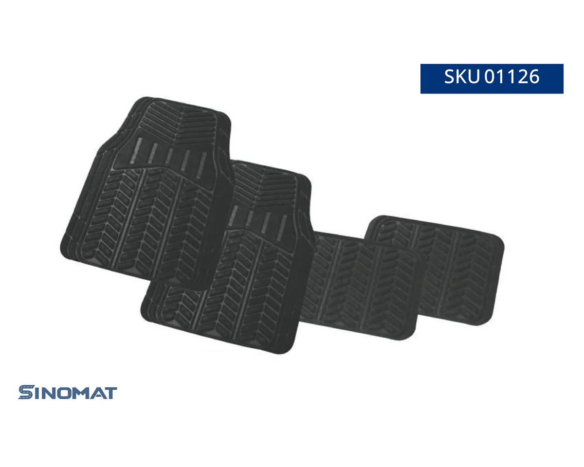Rubber Car Floor Mat Set 01126