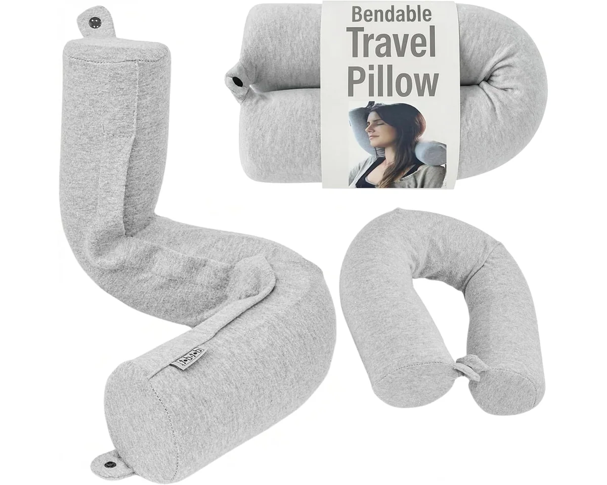 Twist Memory Foam Travel Pillow