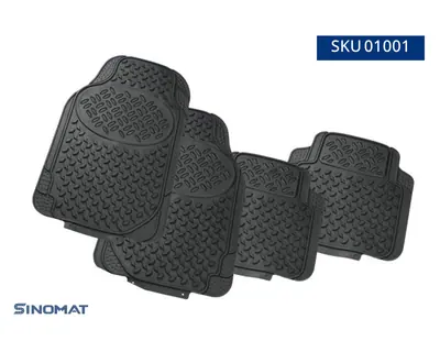 PVC Car Floor Mat Set 01001