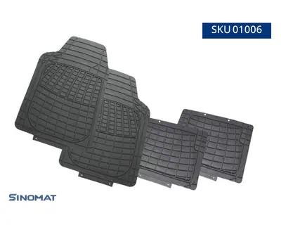PVC Car Floor Mat Set 01006