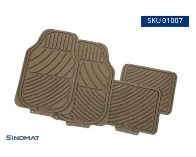 PVC Car Floor Mat Set 01007