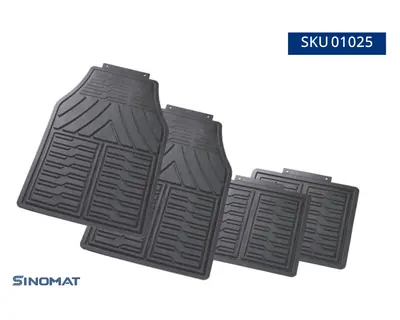 PVC Car Floor Mat Set 01025
