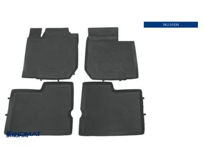 PVC Car Floor Mat Set 01034
