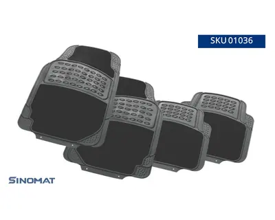 PVC Car Floor Mat Set 01036