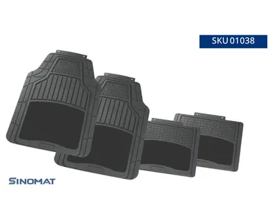 PVC Car Floor Mat Set 01038