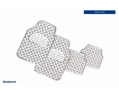 PVC Car Floor Mat Set 01054