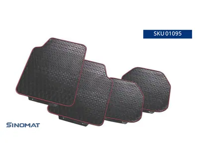 Rubber Car Floor Mat Set 01095