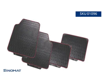 Rubber Car Floor Mat Set 01096