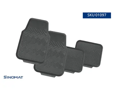 Rubber Car Floor Mat Set 01097