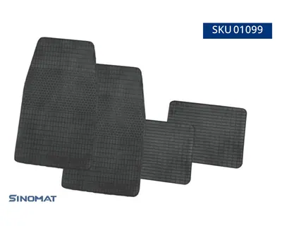 Rubber Car Floor Mat Set 01099
