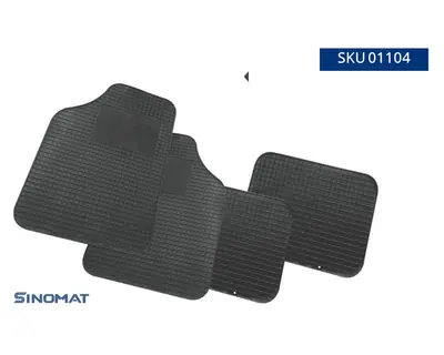 Rubber Car Floor Mat Set 01104