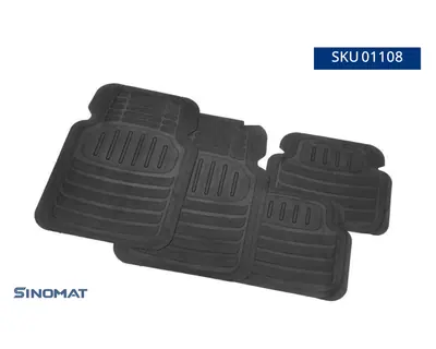 Rubber Car Floor Mat Set 01108