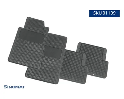 Rubber Car Floor Mat Set 01109