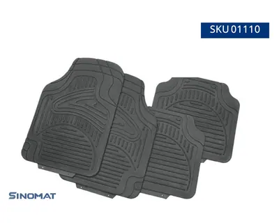 Rubber Car Floor Mat Set 01110