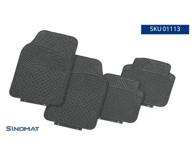 Rubber Car Floor Mat Set 01113