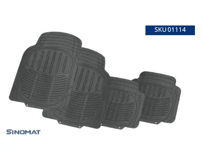 Rubber Car Floor Mat Set 01114