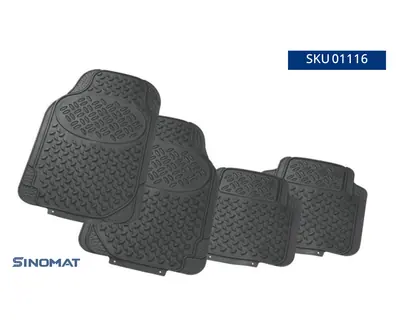 Rubber Car Floor Mat Set 01116