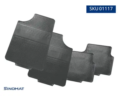 Rubber Car Floor Mat Set 01117