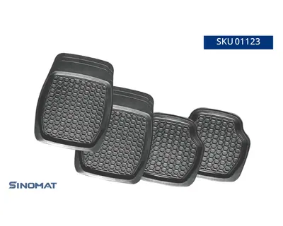 Rubber Car Floor Mat Set 01123